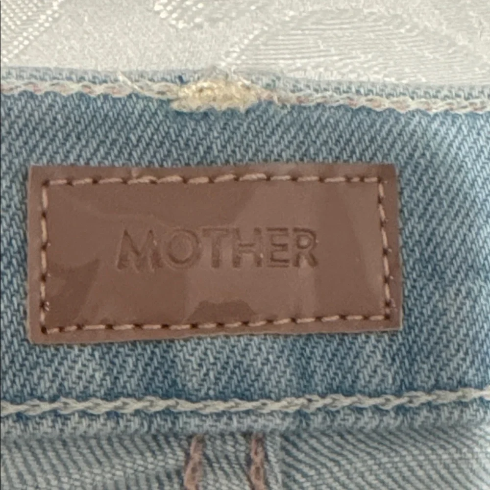 MOTHER Light Blue Ankle Jeans. Size 32 - Picture 7 of 16
